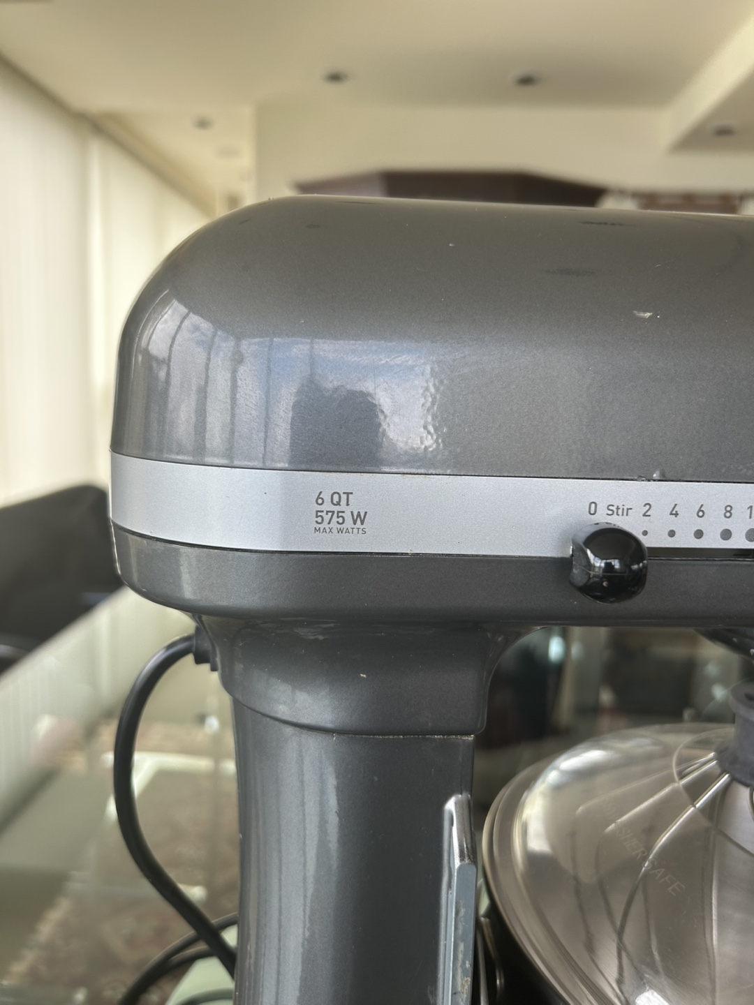 KitchenAid 6 Qt Stand Mixer - Gunmetal - photo 2