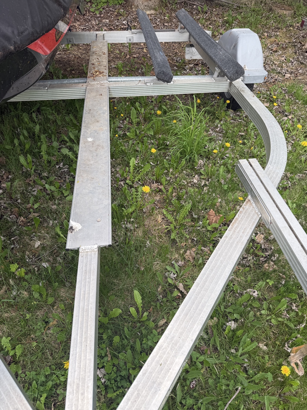 Triton Boat Trailer - Aluminum, Single Axle
