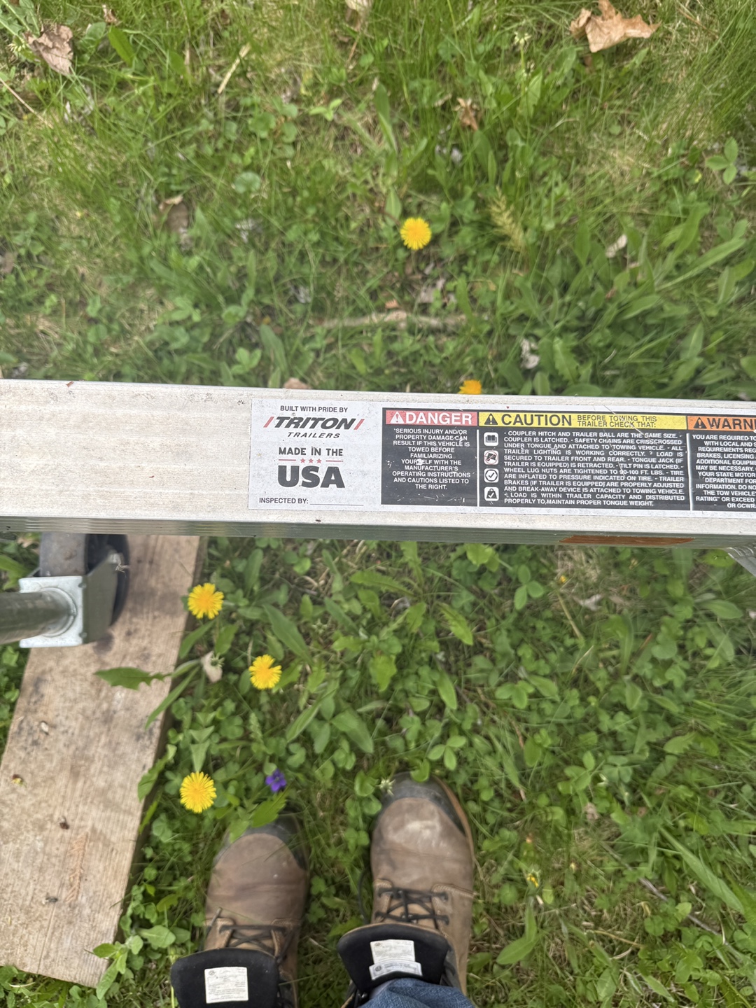 Triton Boat Trailer - Aluminum, Single Axle - photo 2