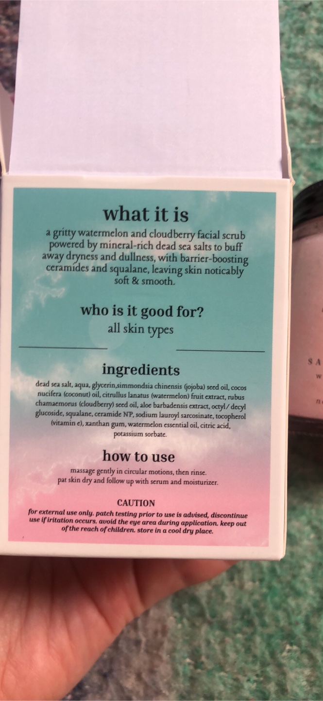 Dallas & James Skincare Watermelon Dream Saltwater Scrub 120ml - photo 3