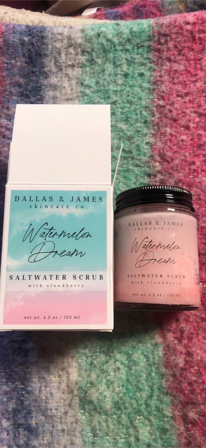 Dallas & James Skincare Watermelon Dream Saltwater Scrub 120ml