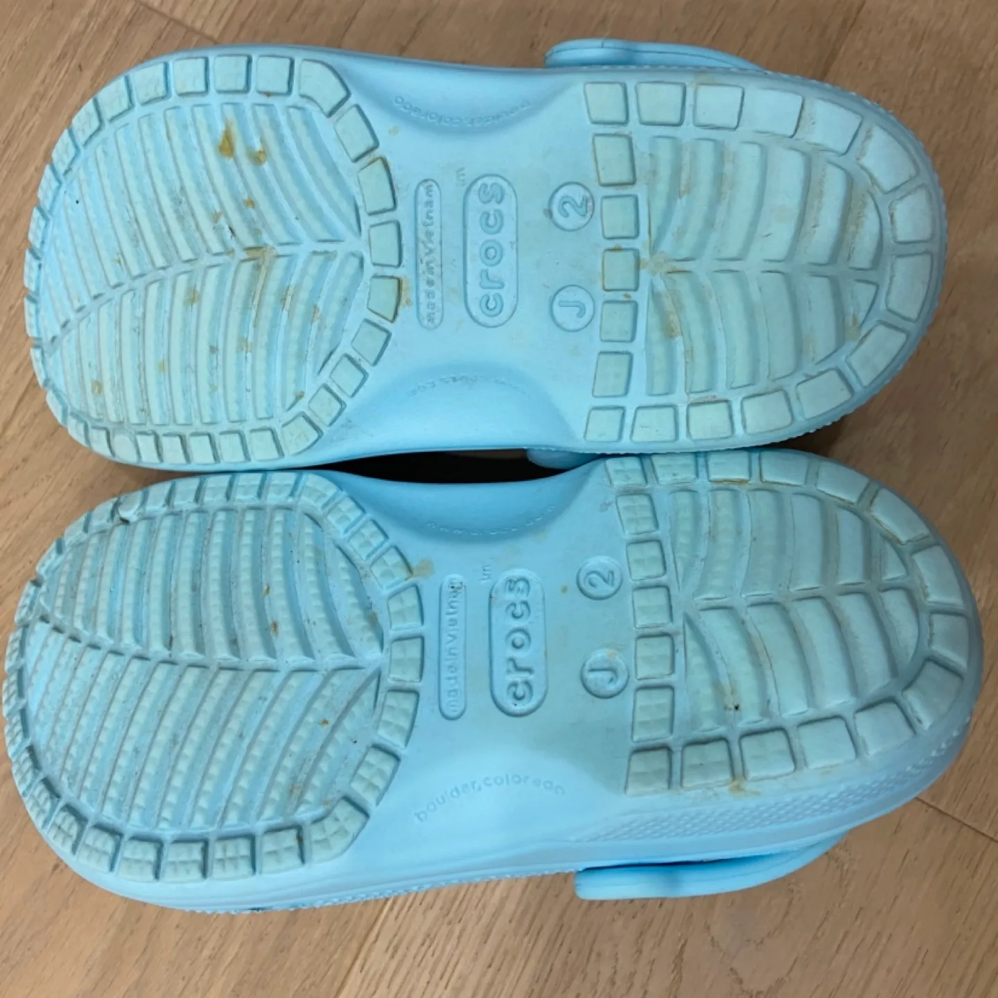 Size J2 kids Crocs image indicator(5)