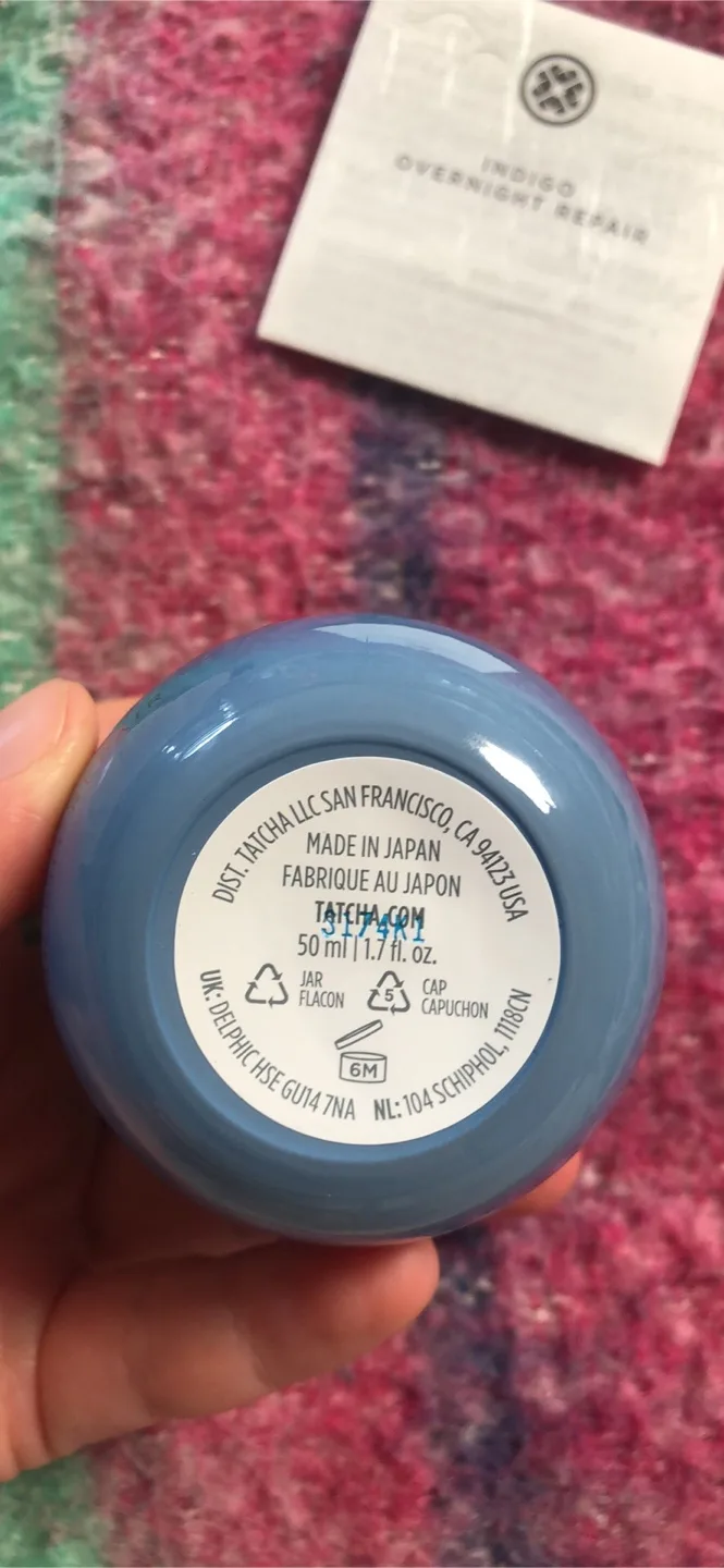TATCHA Indigo Overnight Repair Serum Cream image indicator(4)