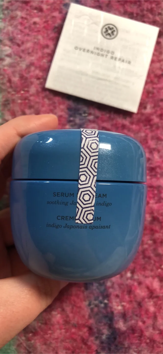 TATCHA Indigo Overnight Repair Serum Cream image indicator(3)