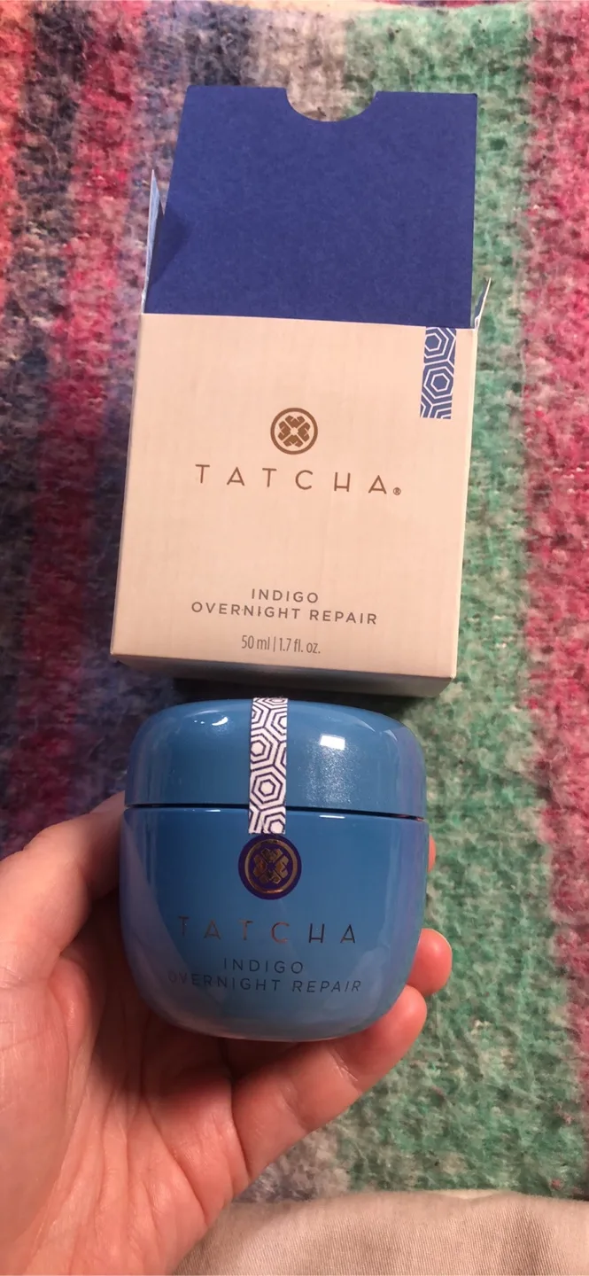 TATCHA Indigo Overnight Repair Serum Cream thumbnail