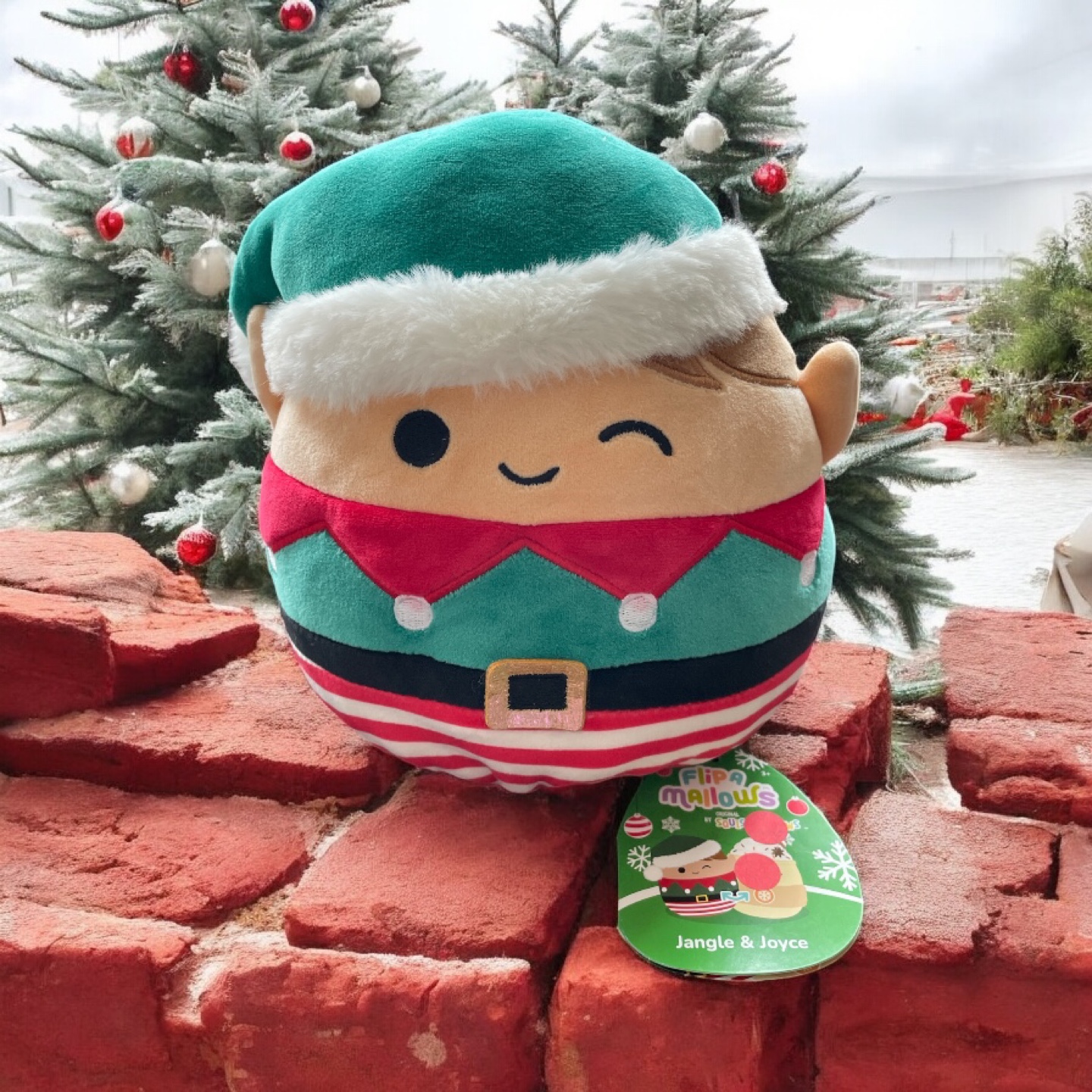 🏒 NWT 8” Jangle & Joyce Holiday Squishmallows Flip - photo 2