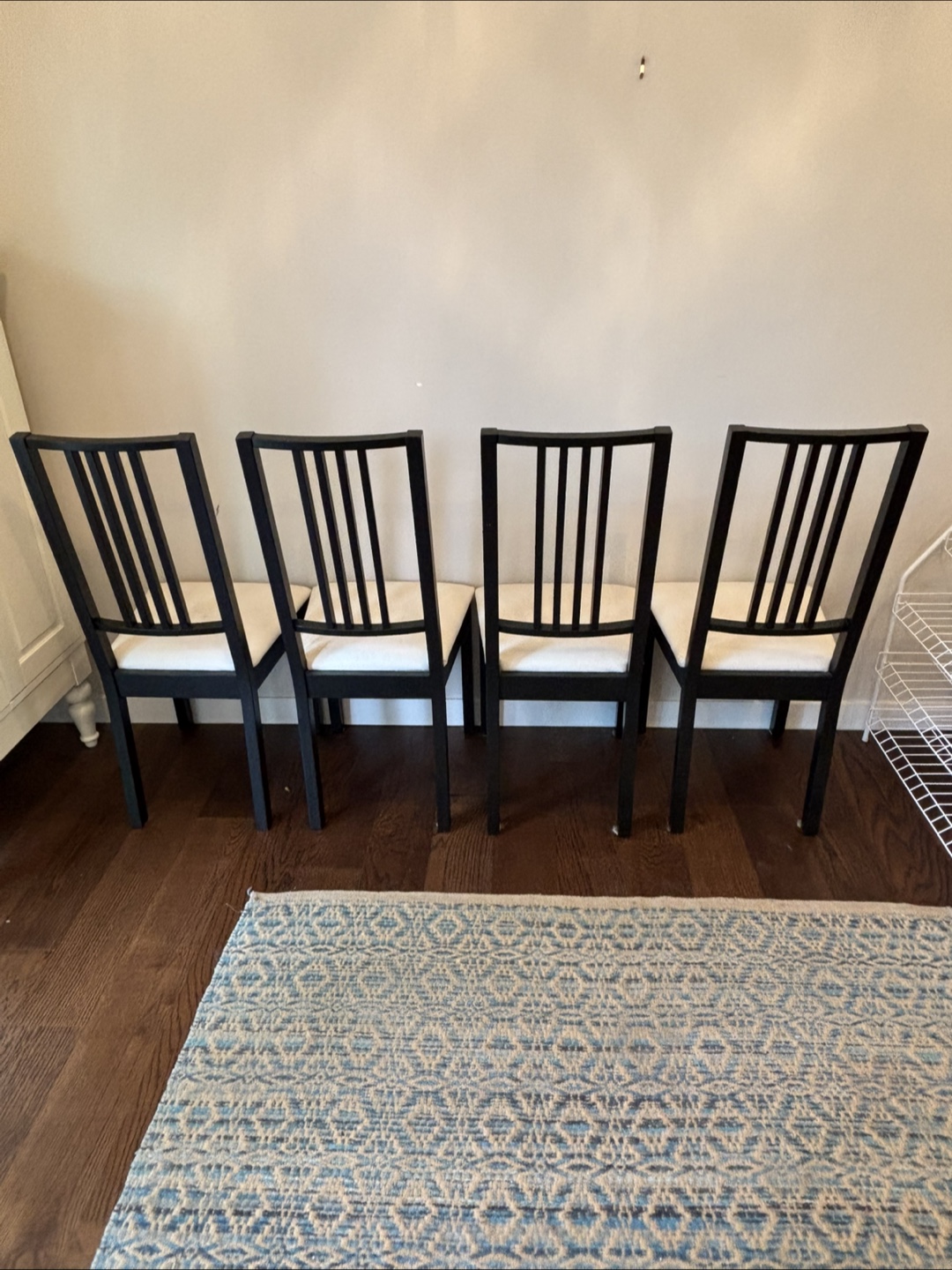 Set of Four IKEA Dining Chairs - photo 2