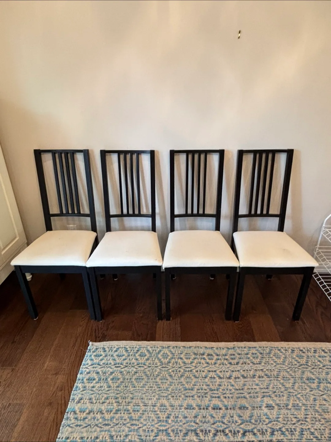 Set of Four IKEA Dining Chairs thumbnail