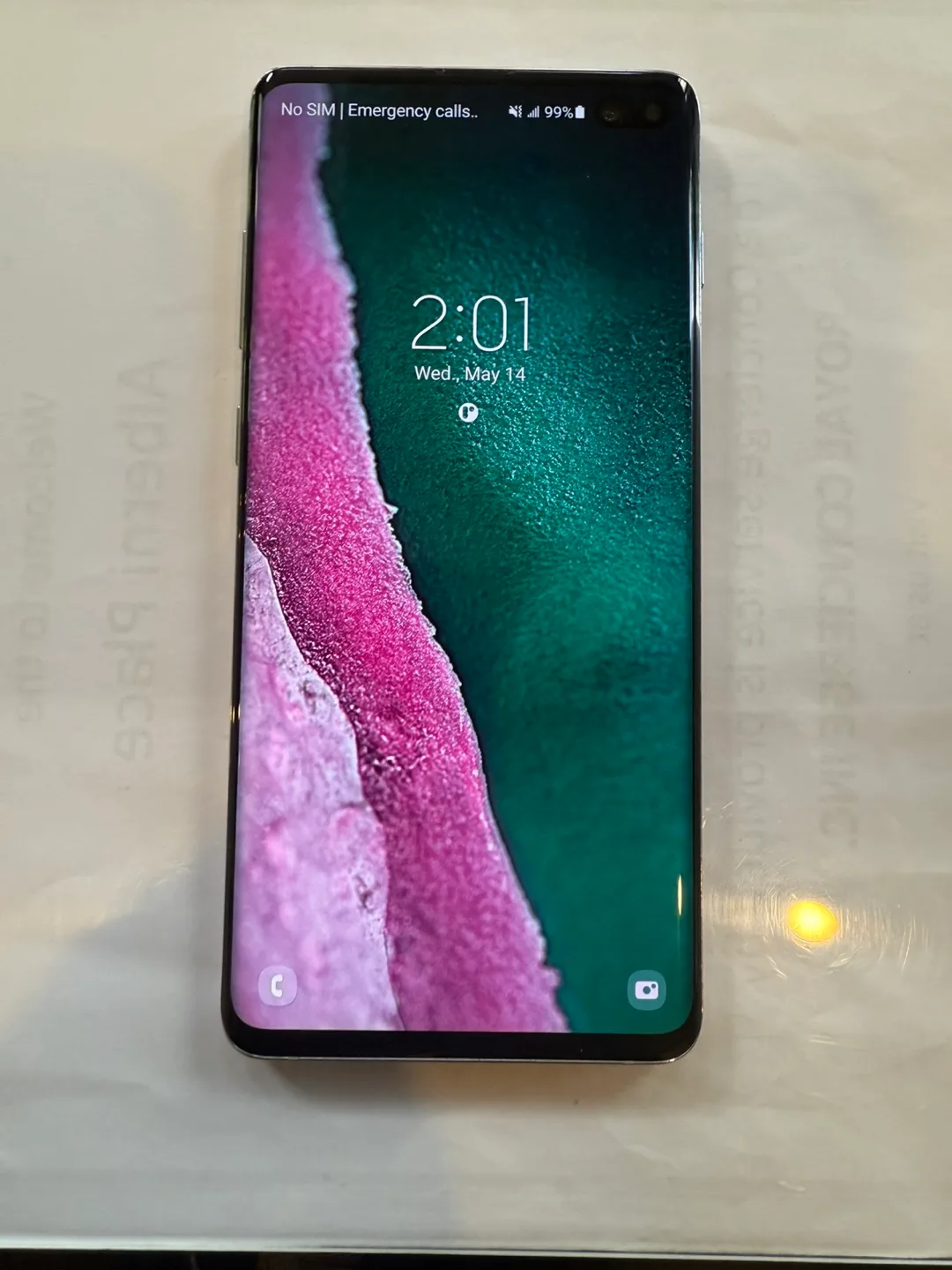 Samsung Galaxy S10+ (128GB) - White thumbnail