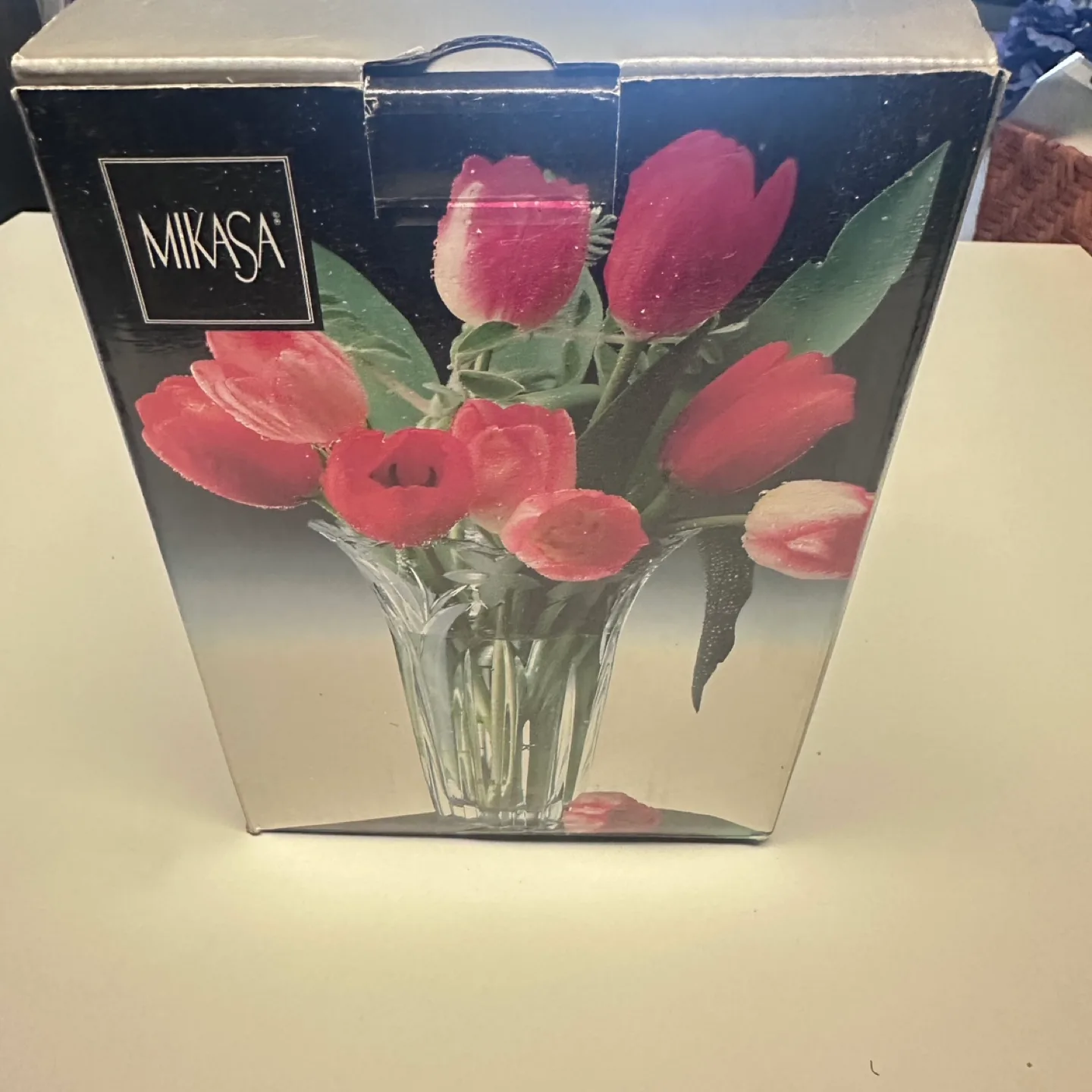 Mikasa Japanese Crystal Garden Terrace Vase - New in Box image indicator(4)