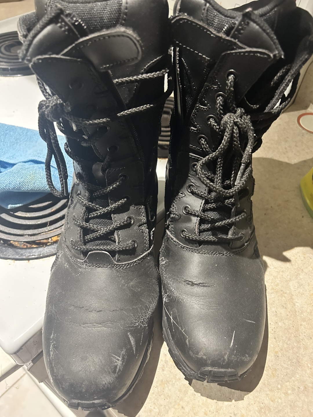 Black Winter Boots - Size 10