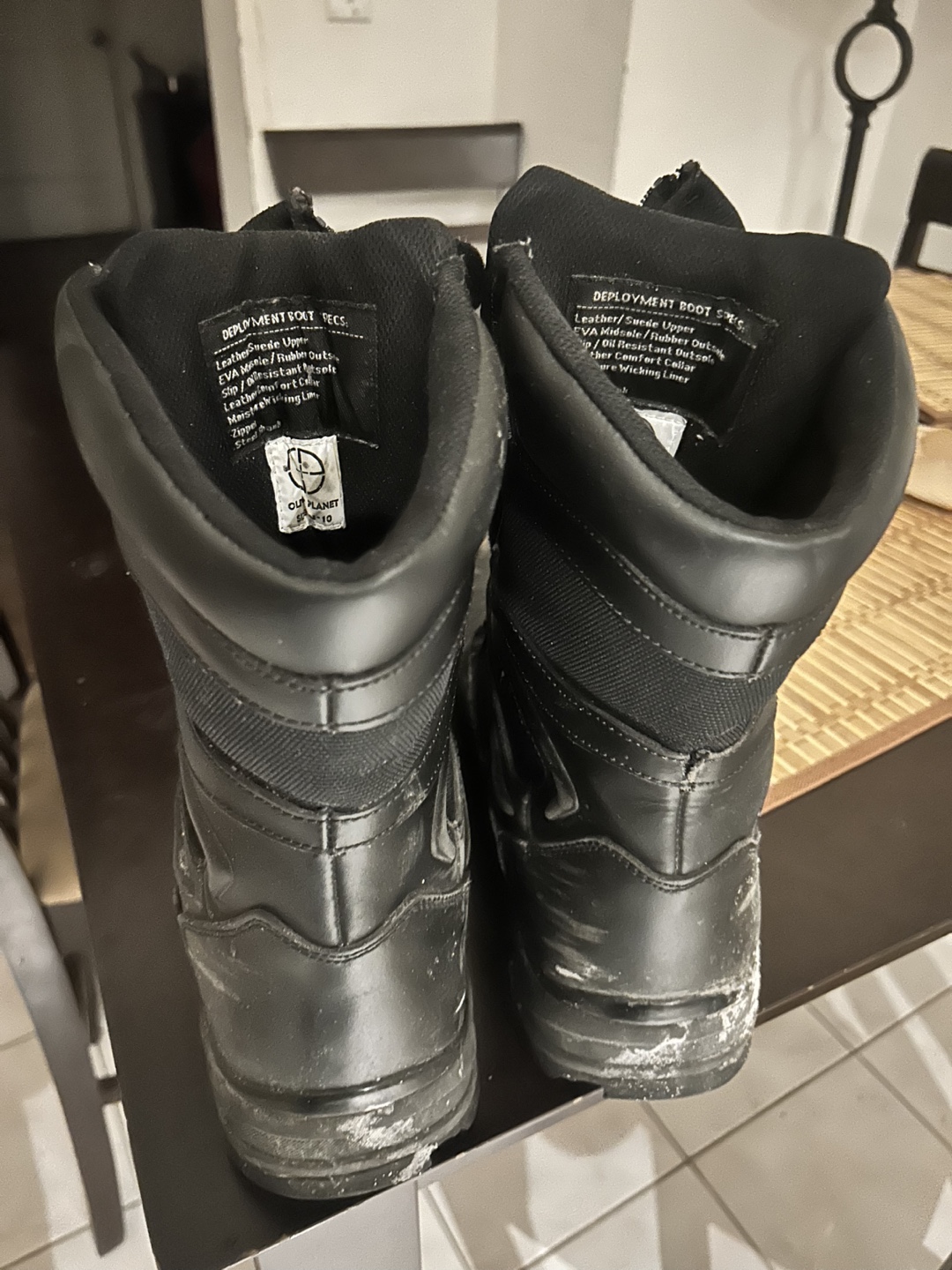 Black Winter Boots - Size 10 - photo 2
