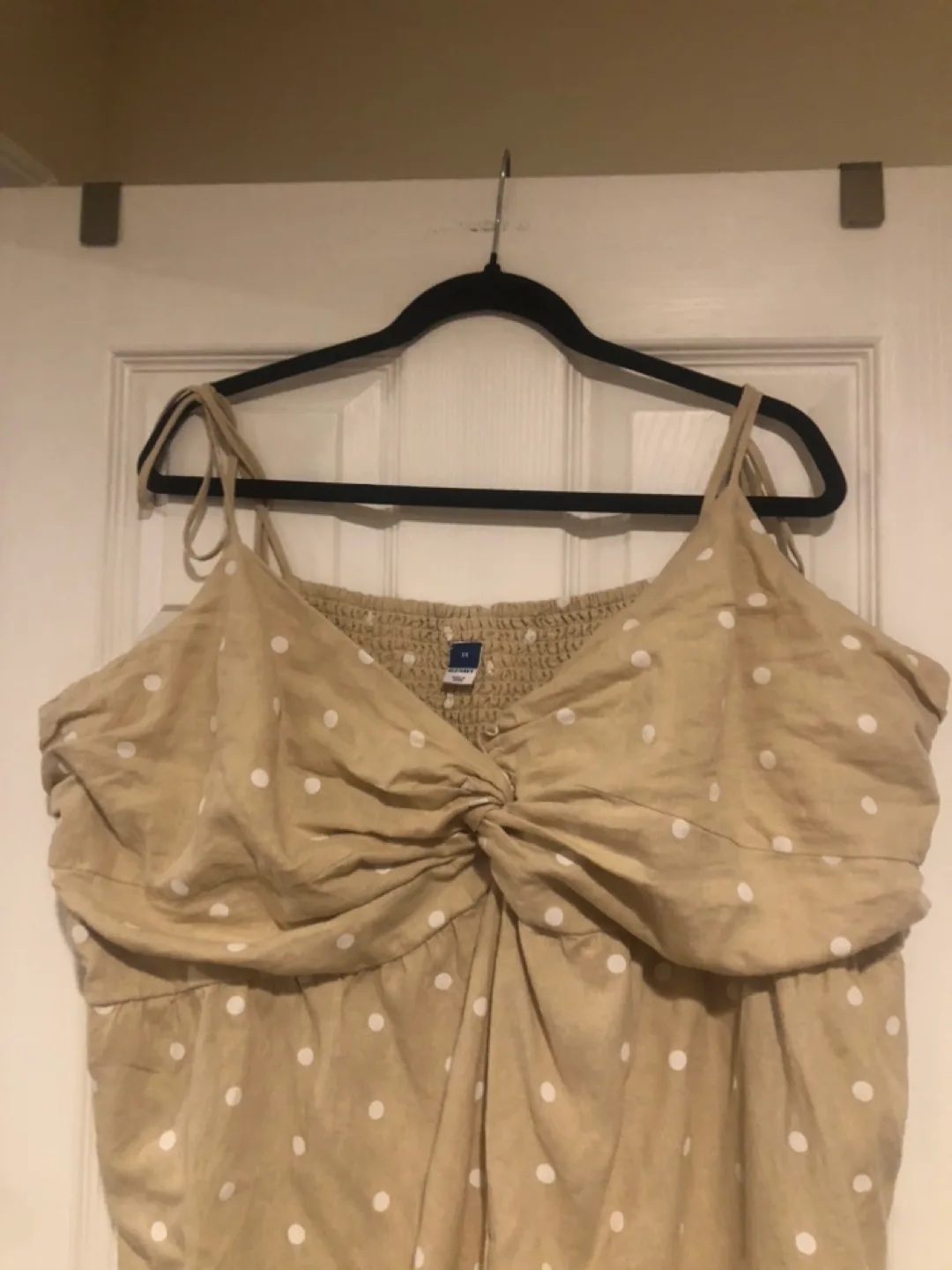 Old Navy Linen Blend Polka Dot Jumpsuit image indicator(2)