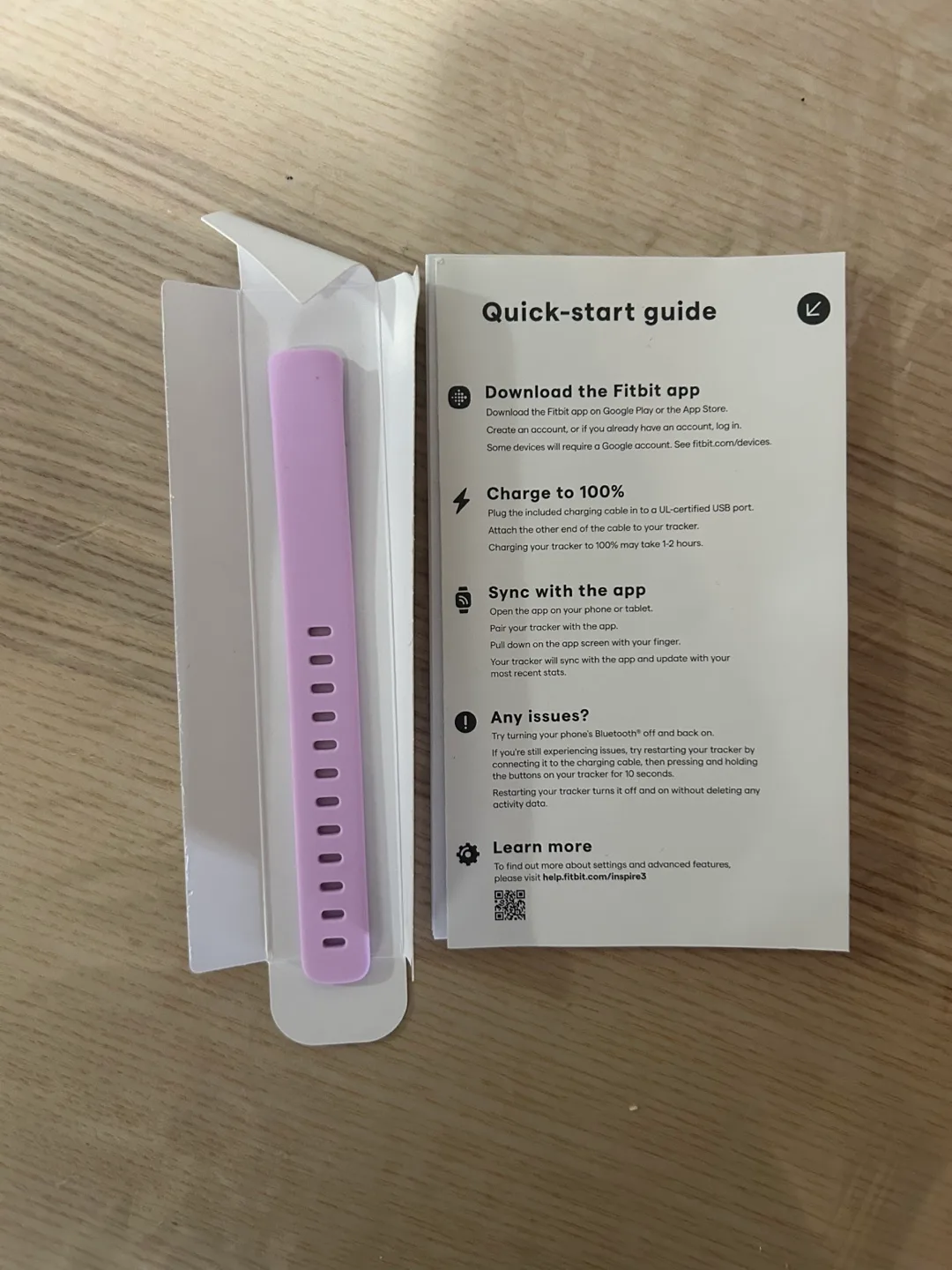 Fitbit Inspire 3 Fitness Tracker - Lilac image indicator(3)