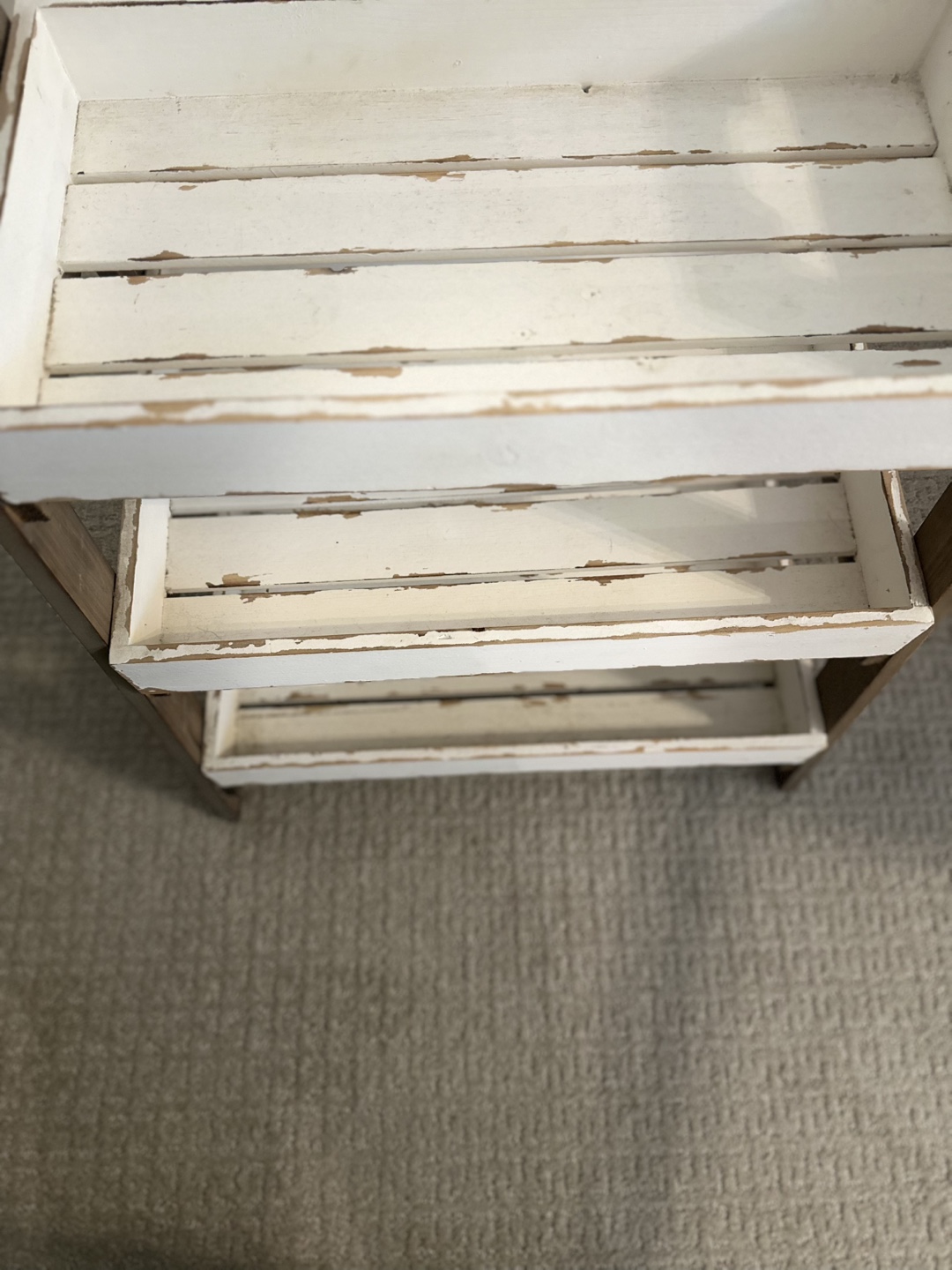 Three-Tier Wooden Shelf - photo 2