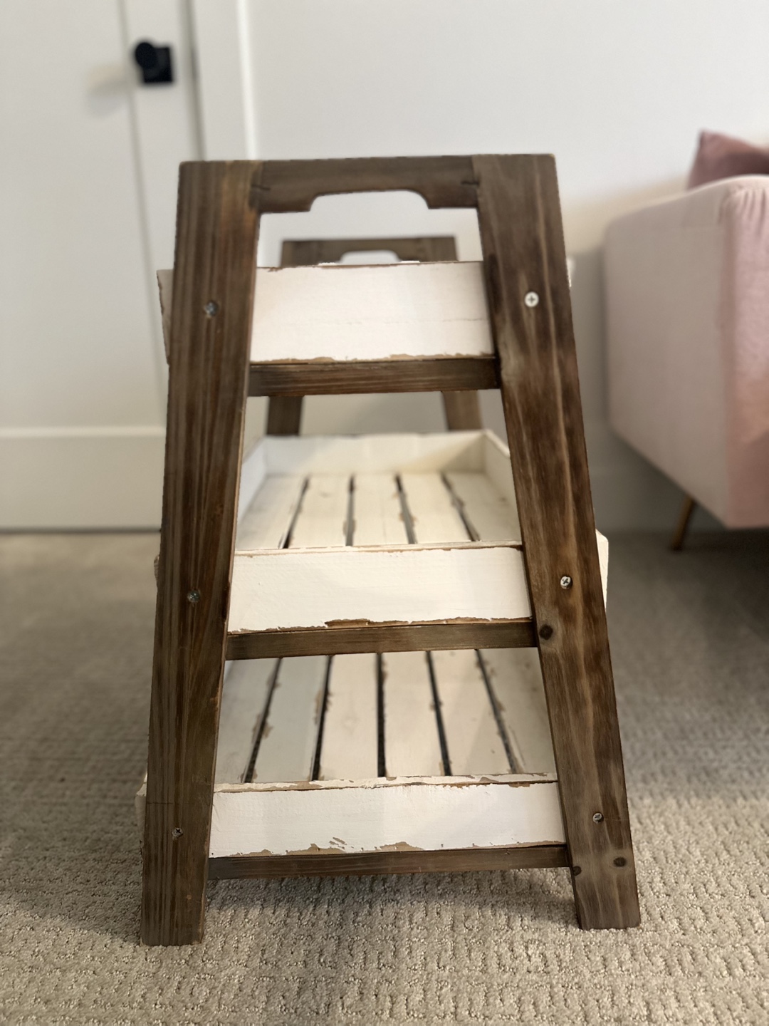 Three-Tier Wooden Shelf - photo 3