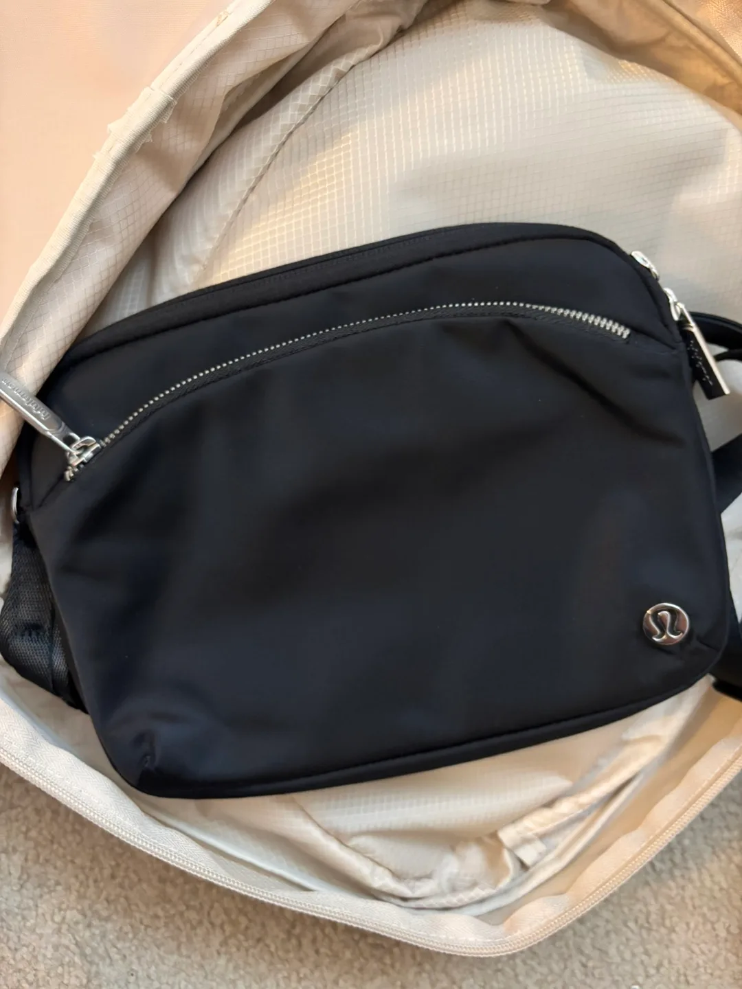 Lululemon Black Crossbody Bag thumbnail