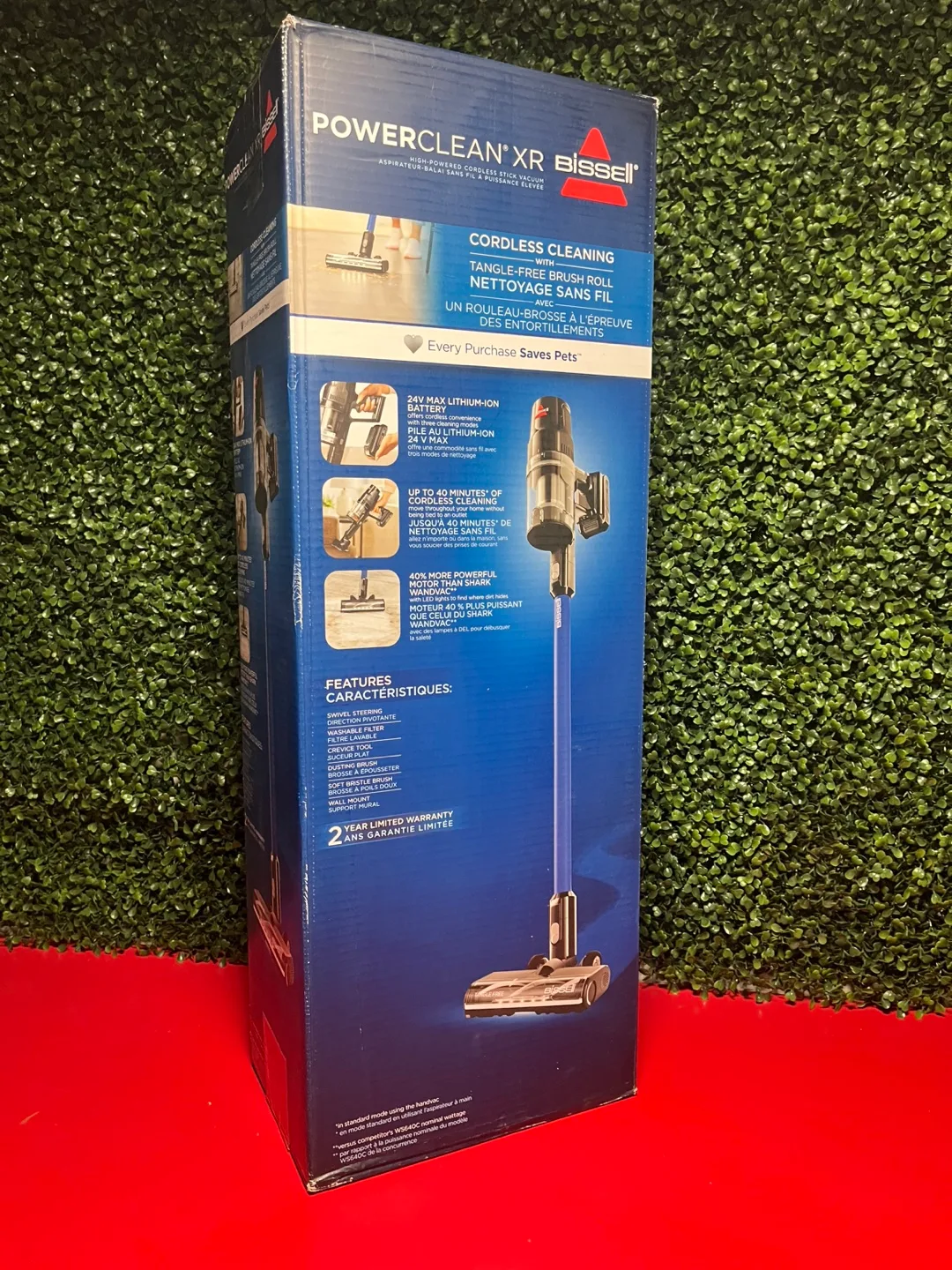 Bissell Pet PowerClean XR Cordless Stick Vacuum thumbnail