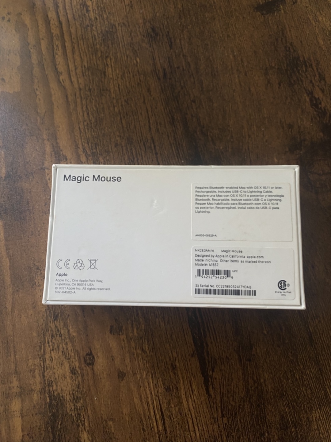Apple Magic Mouse 2 - New in Box - photo 2