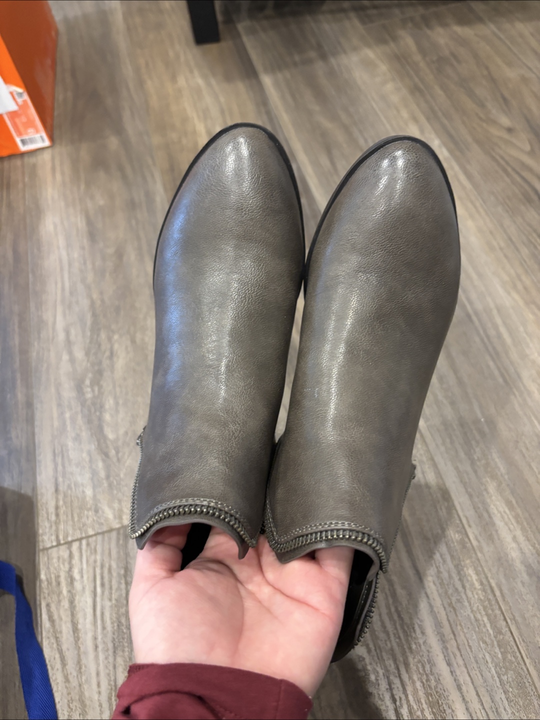 Call It Spring Women's Grey Ankle Boots - Size 7 - photo 3