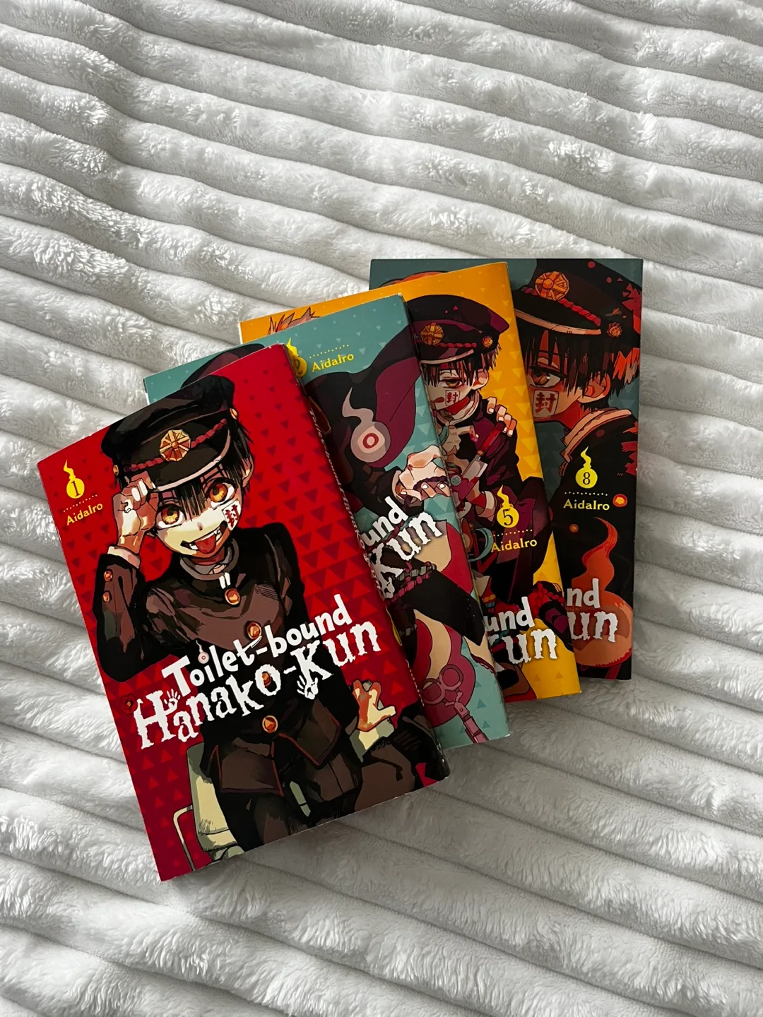 Toilet-Bound Hanako-kun Manga Volumes 1, 2, 5, & 8 thumbnail