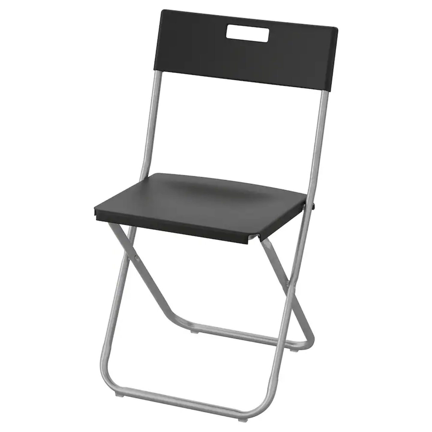 IKEA foldable chair - black (x2)