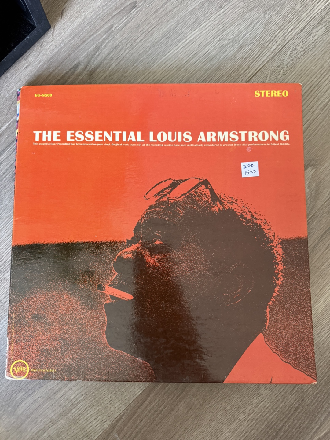 The Essential Louis Armstrong Vinyl Record