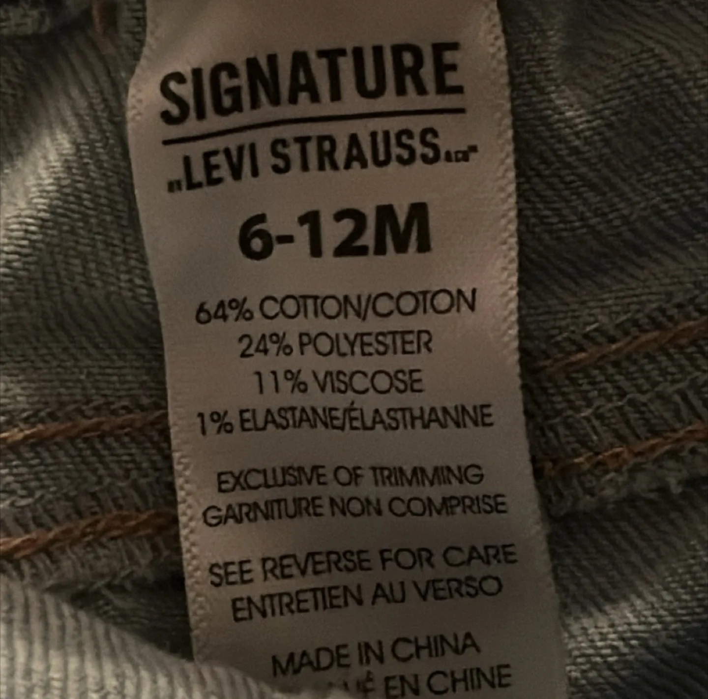 🏒 Levi's Signature Baby Girls' Light wash Flare Jeans image indicator(3)