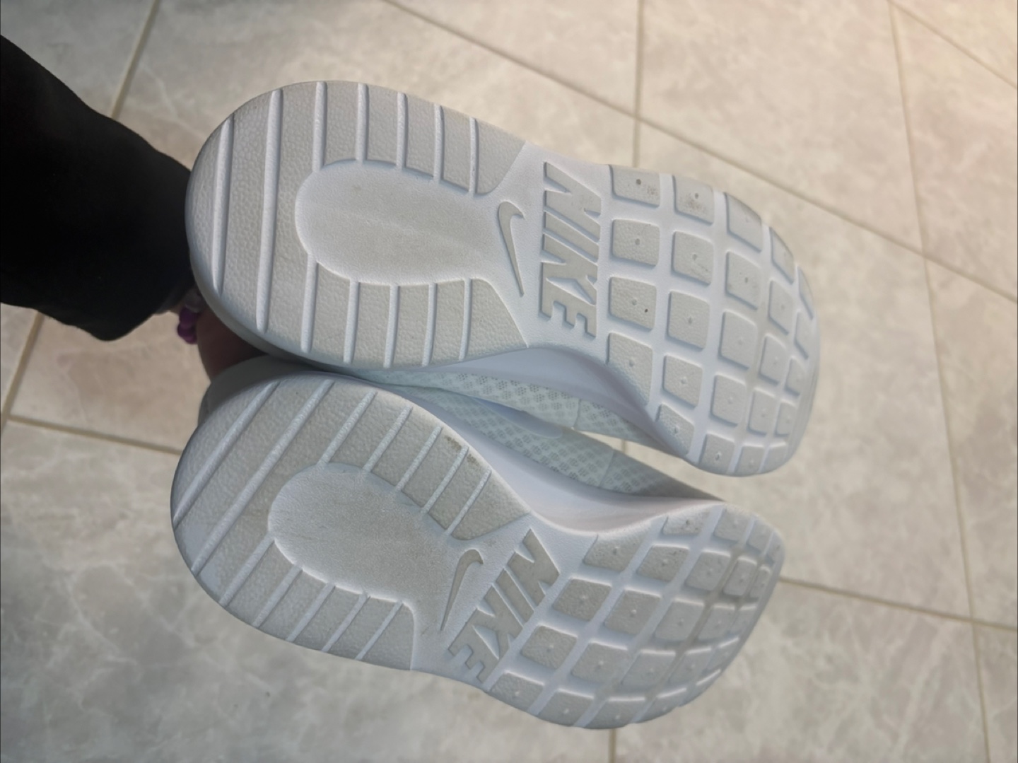 Nike Tanjun White Running Shoes - Women's Size 7 - photo 2