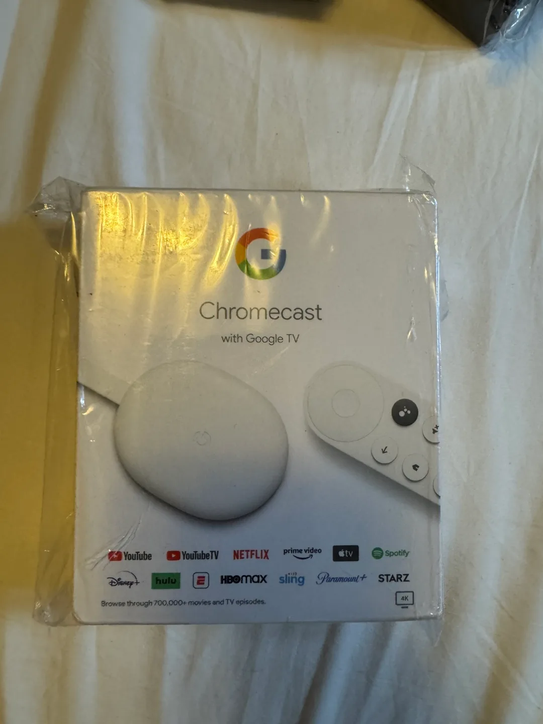 BNIB Google Chromecast with Google TV thumbnail