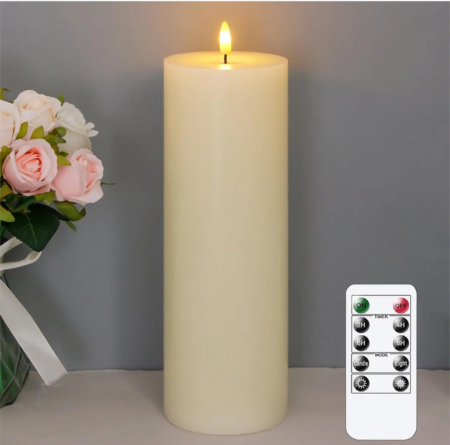 LED Pillar Candles with remote control thumbnail
