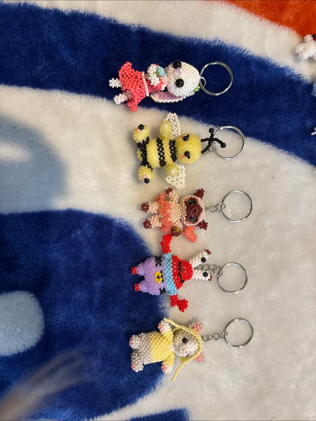 Adorable Beaded Animal Keychains image indicator(2)