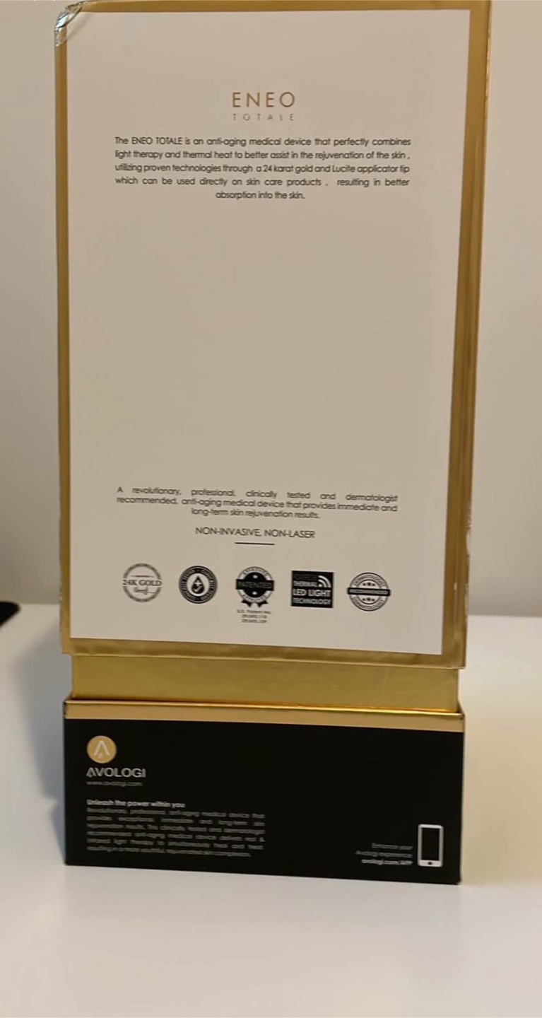 AVOLOGI ENEO TOTALE 美容機器 Eneo Totalé Effective Face Lift Anti Aging Device | Avologi®