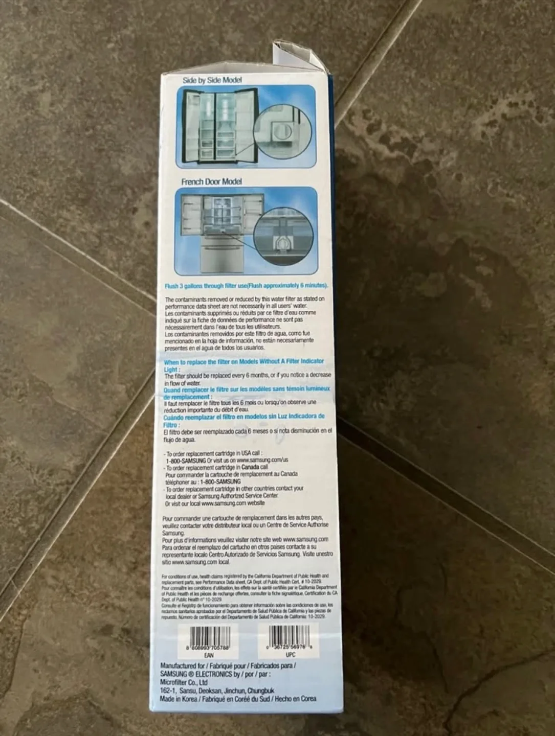 Samsung Refrigerator Water Filter DA29-00020B image indicator(3)