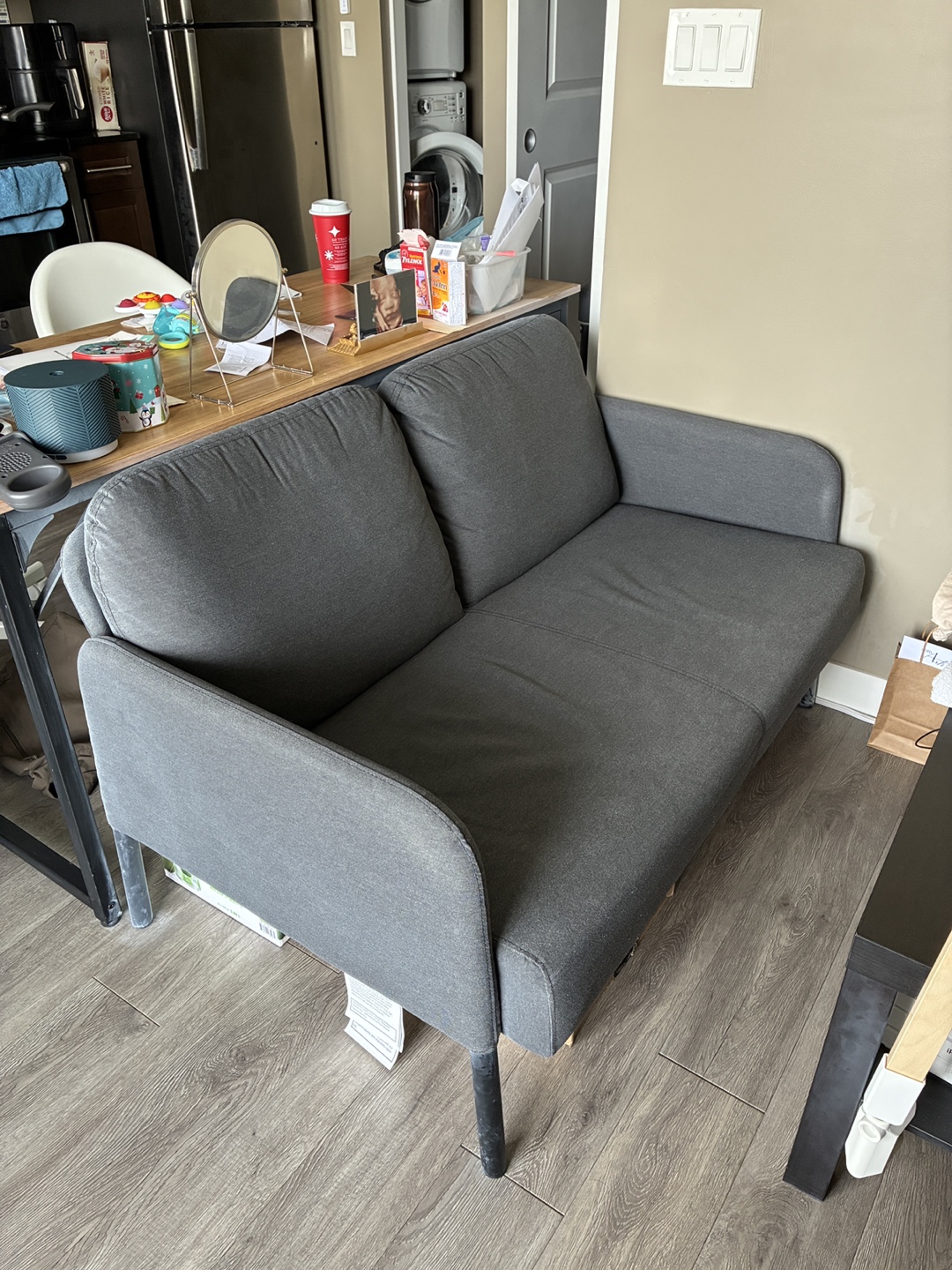 IKEA Loveseat - Dark Grey - photo 2