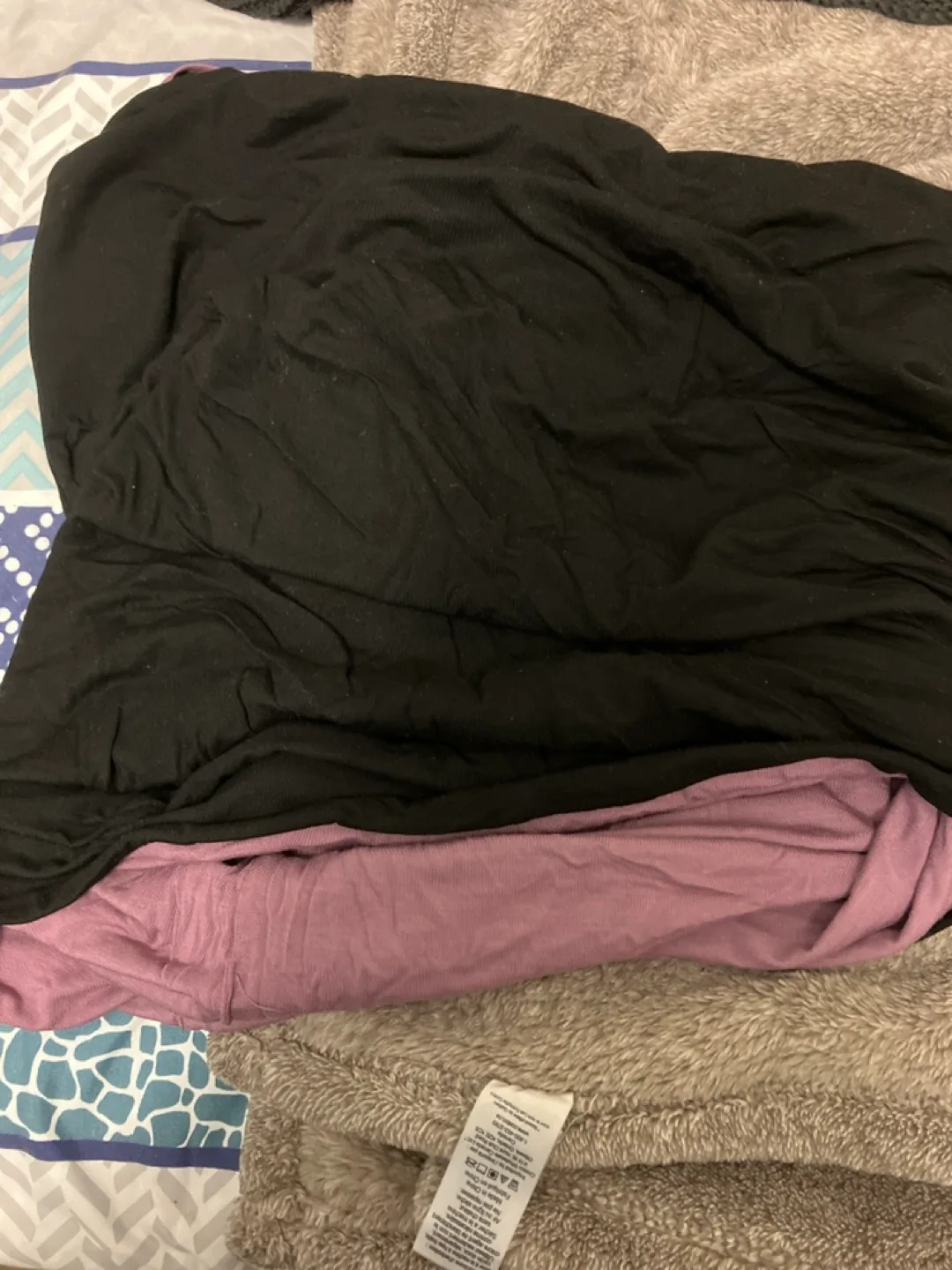Purple and Black Baby Wrap thumbnail