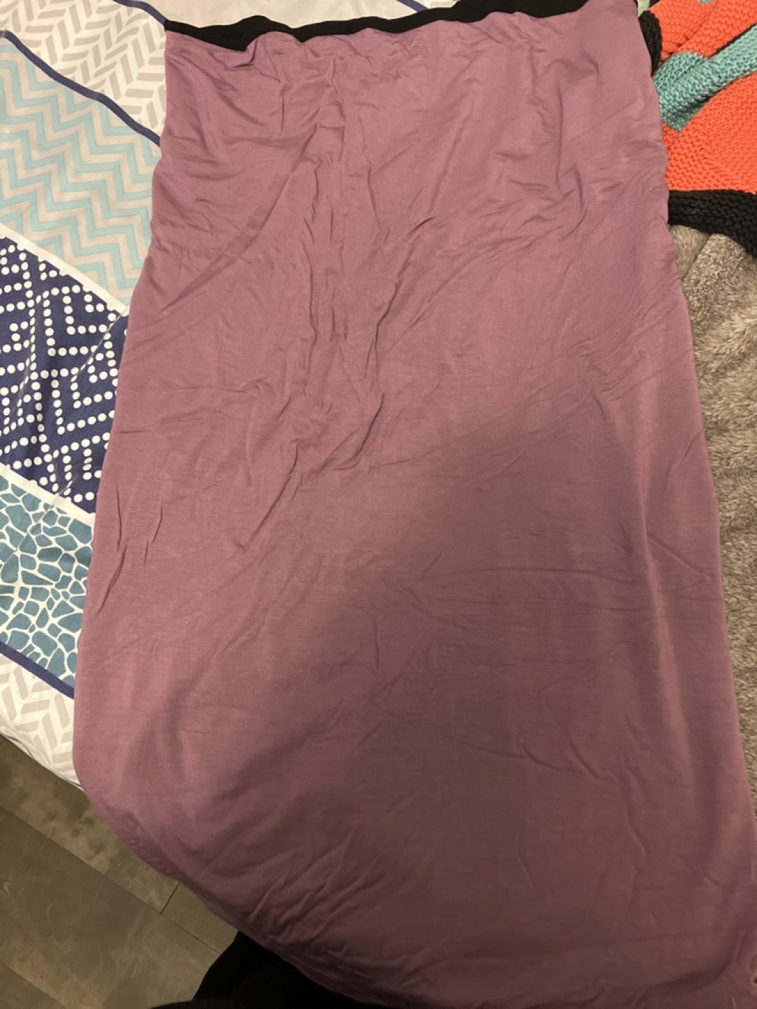 Purple and Black Baby Wrap - photo 2