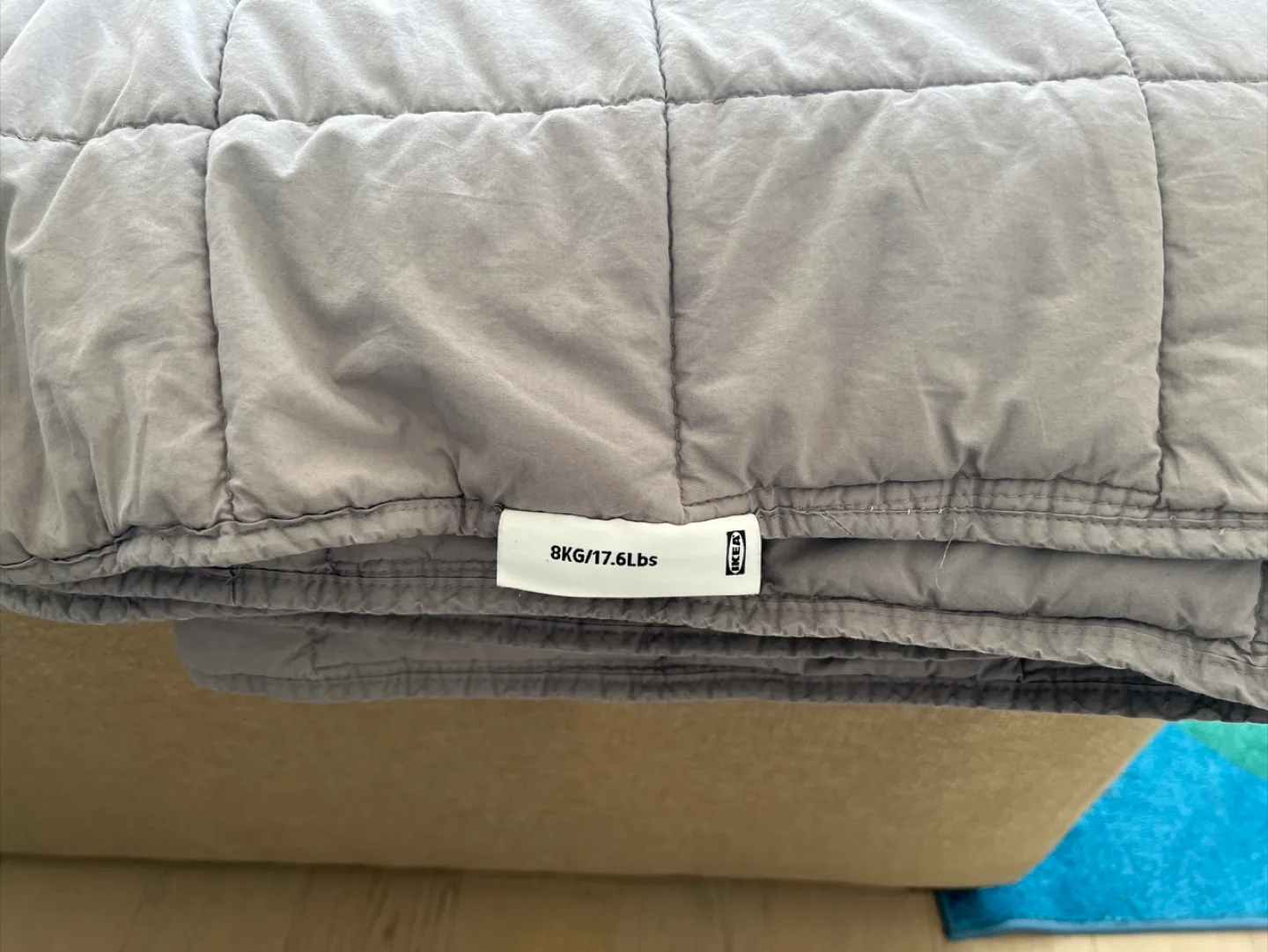 IKEA Weighted Blanket 8KG/17.6lbs ODONVIDE thumbnail