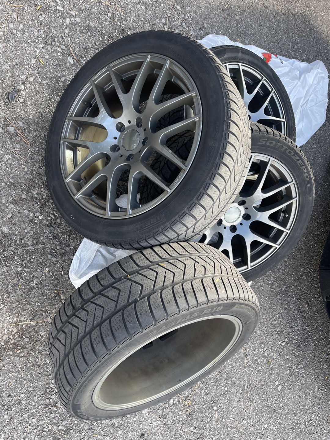 BMW 245/45R19 Winter Tire & Alloy Rim Set