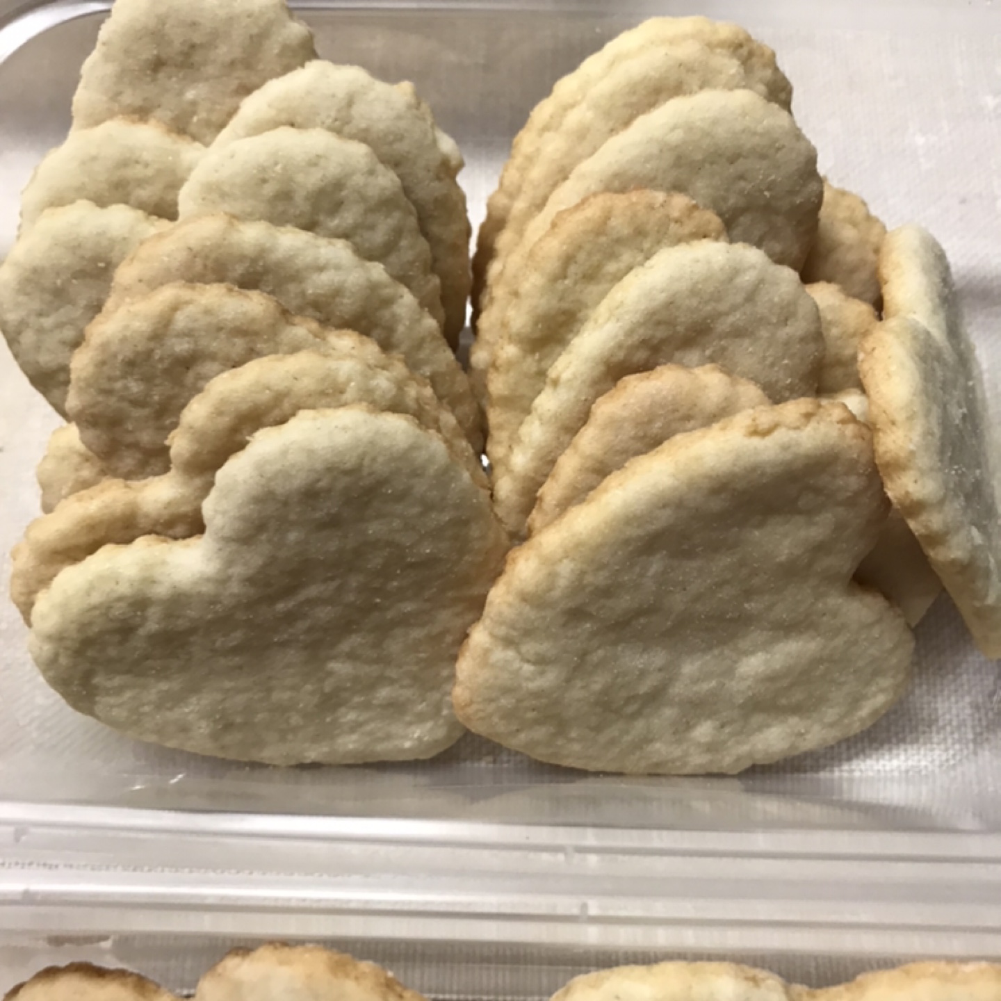 Heart Shaped Sugar Cookies - Home Baked