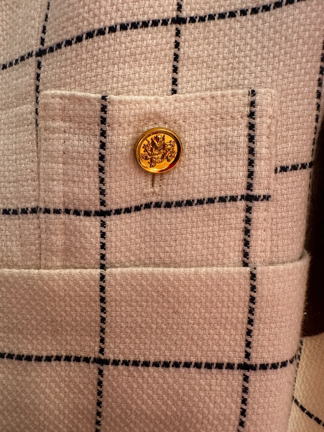 SMYTHE PATCH POCKET DUCHESS BLAZER, Size 8 $275 image indicator(5)