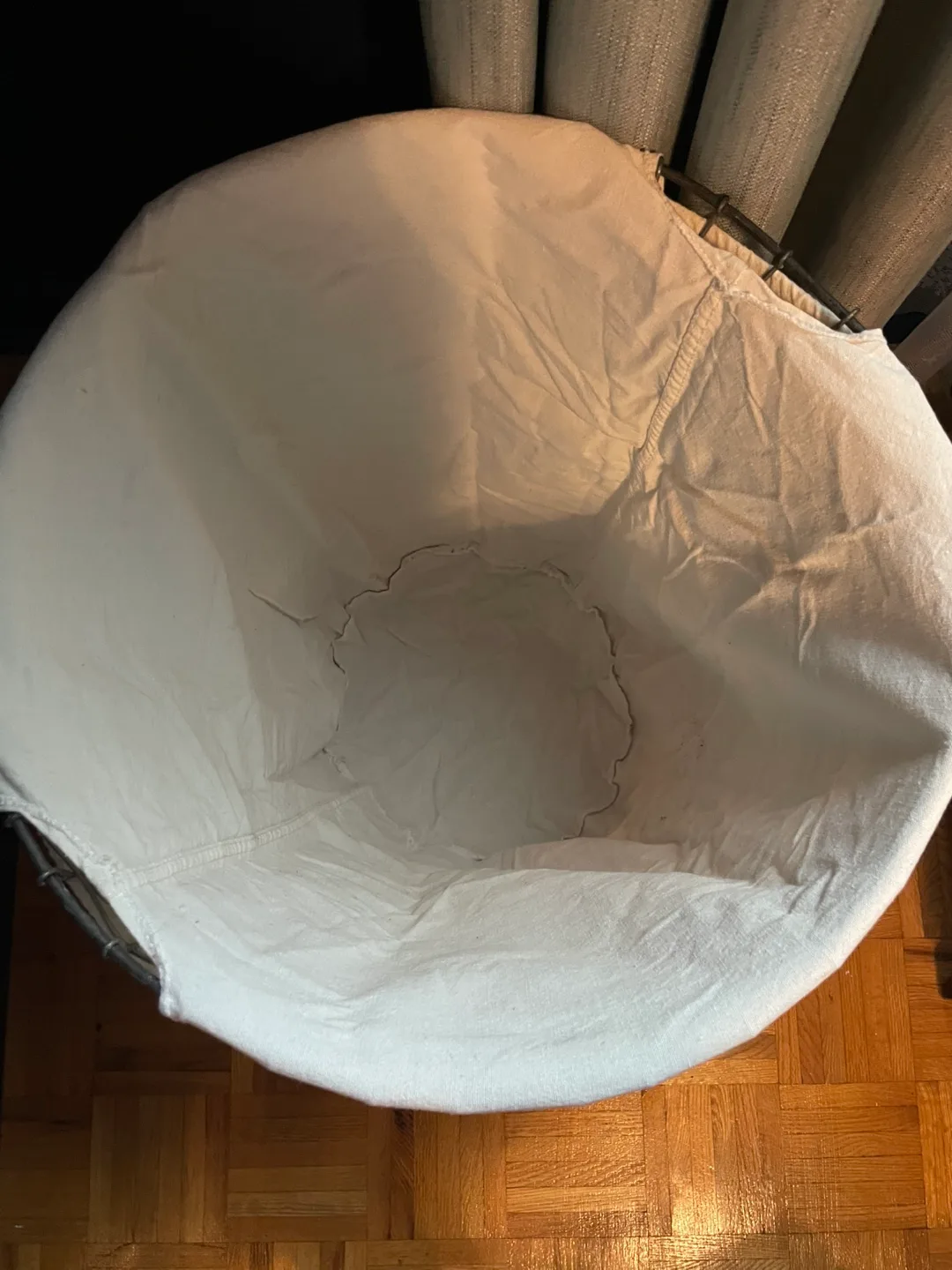 Large Rustic Style Storage Basket image indicator(4)