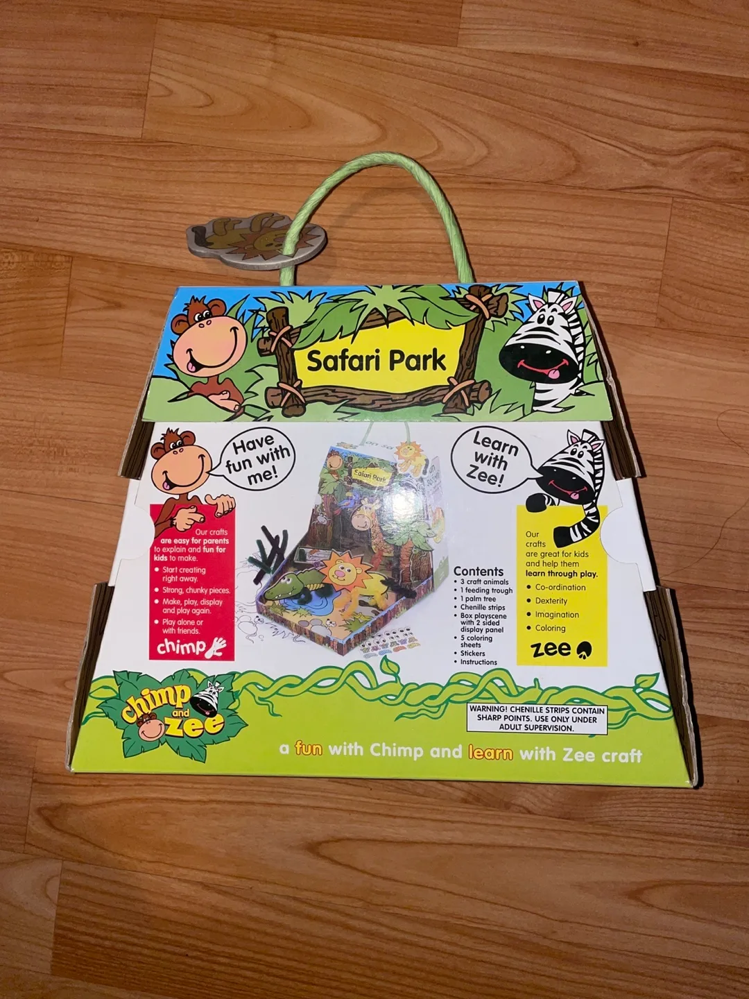 Chimp and Zee on safari image indicator(2)