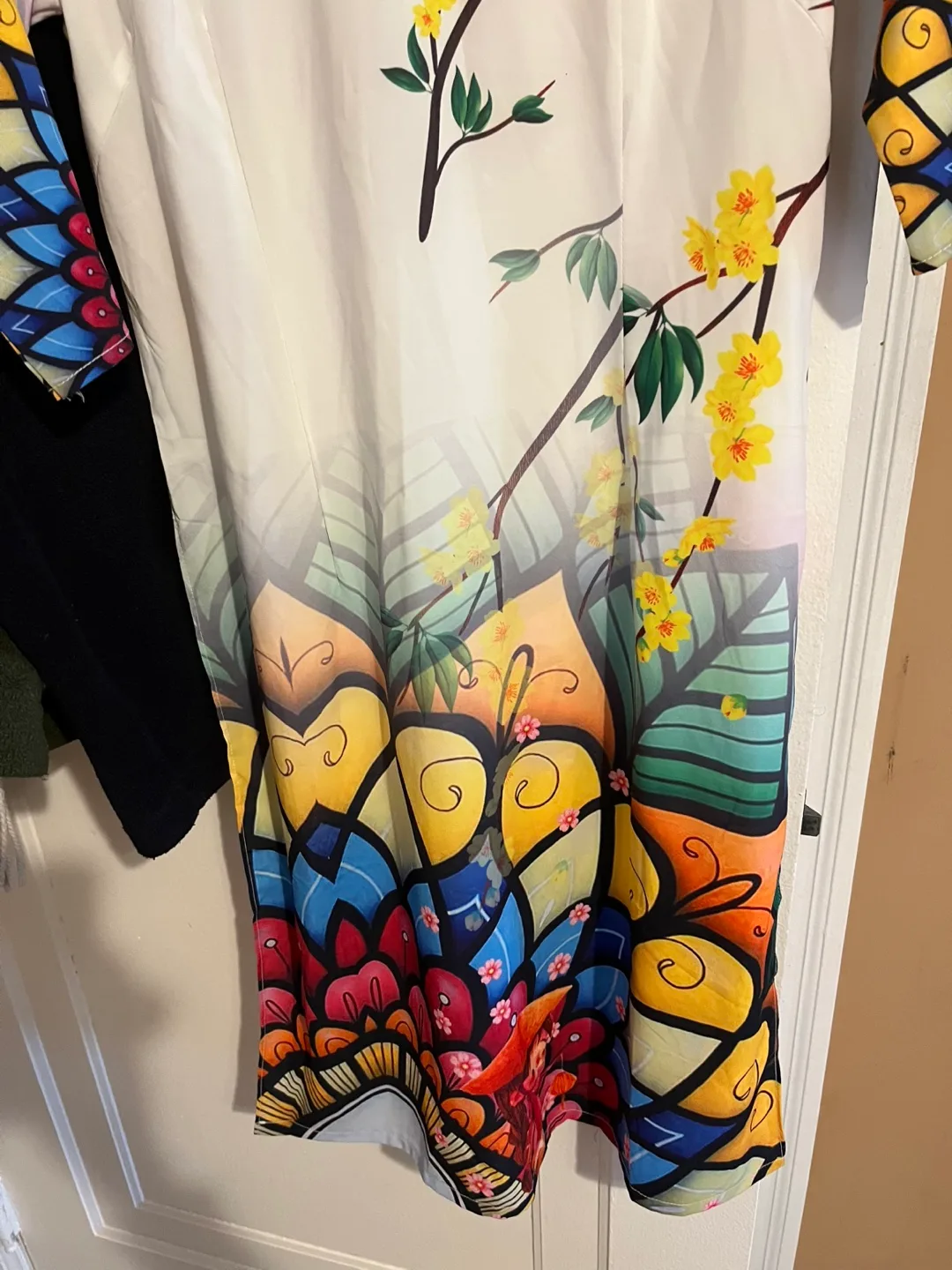 Embroidered Vietnamese Áo Dài image indicator(4)