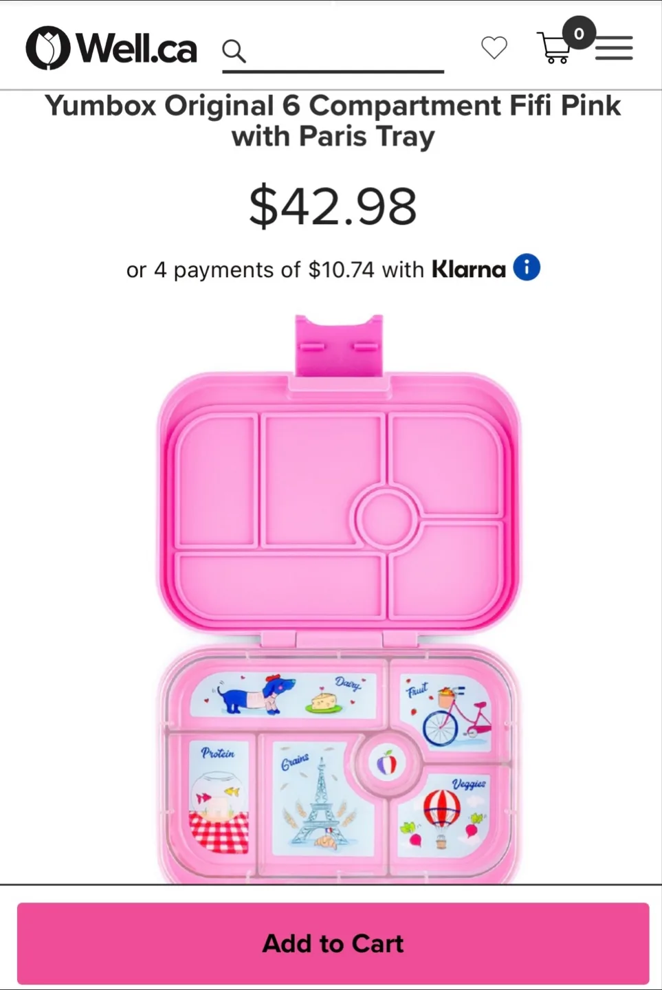 Yumbox Original 6-Compartment Bento image indicator(4)