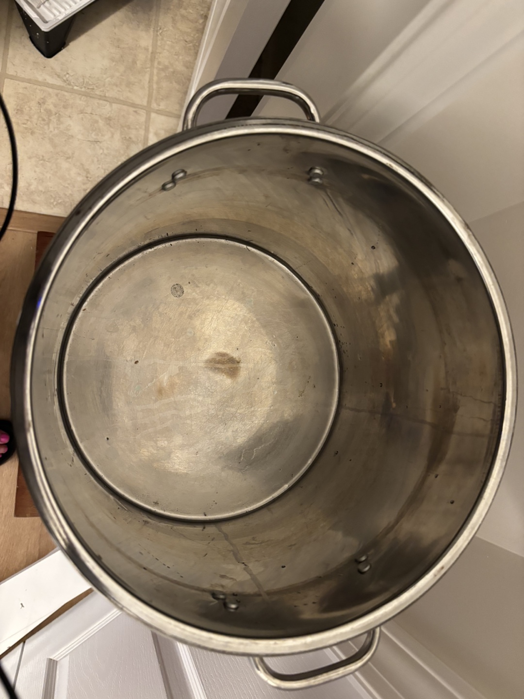 Large Stainless Steel Stock Pot with Lid - photo 3