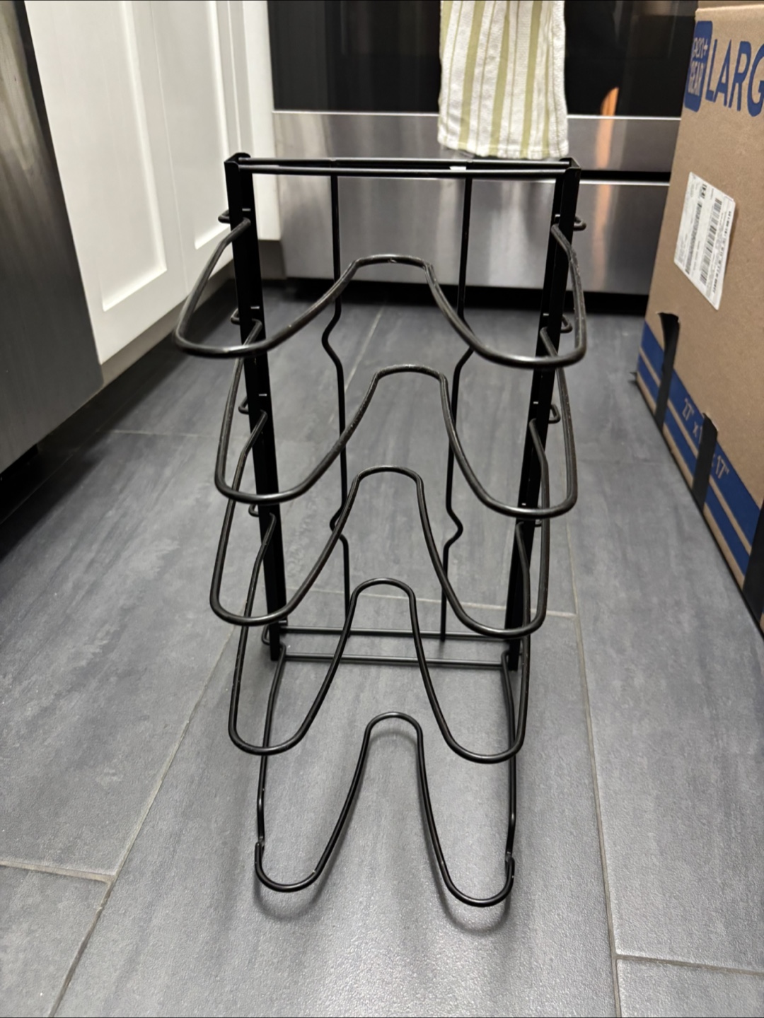Black pots & pans Organizer Rack - photo 3