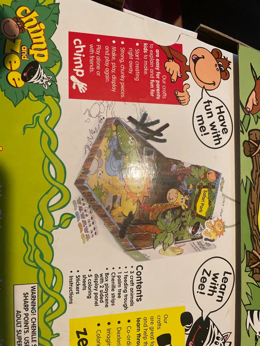 Chimp and Zee on safari image indicator(4)