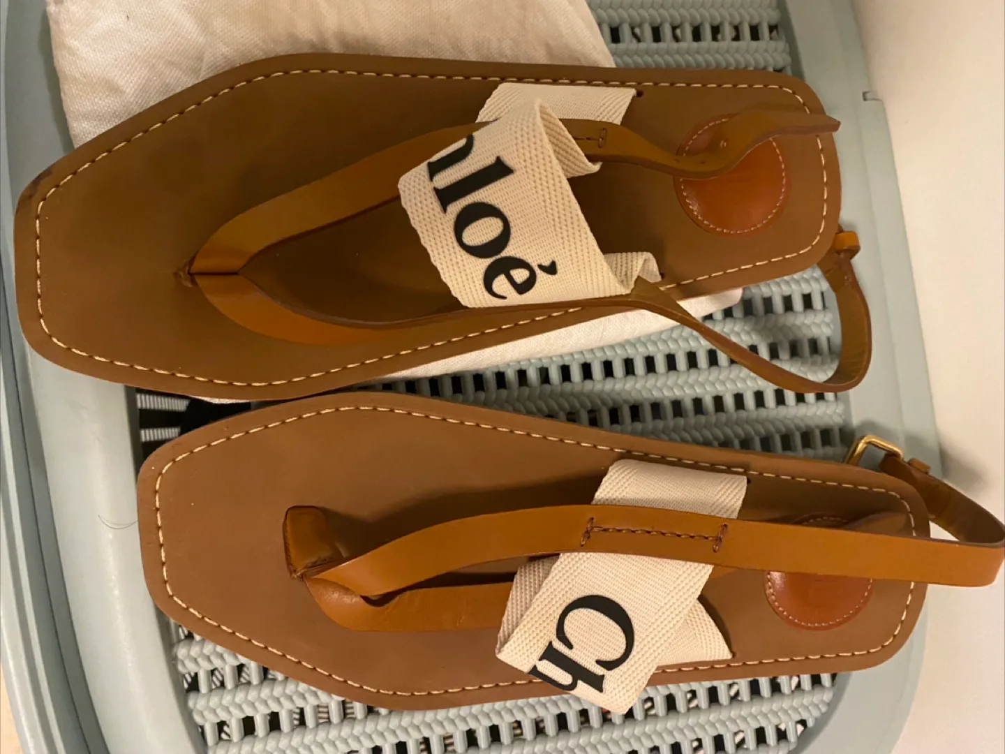 Authentic Chloe women’s leather sandals🥰🔥 thumbnail