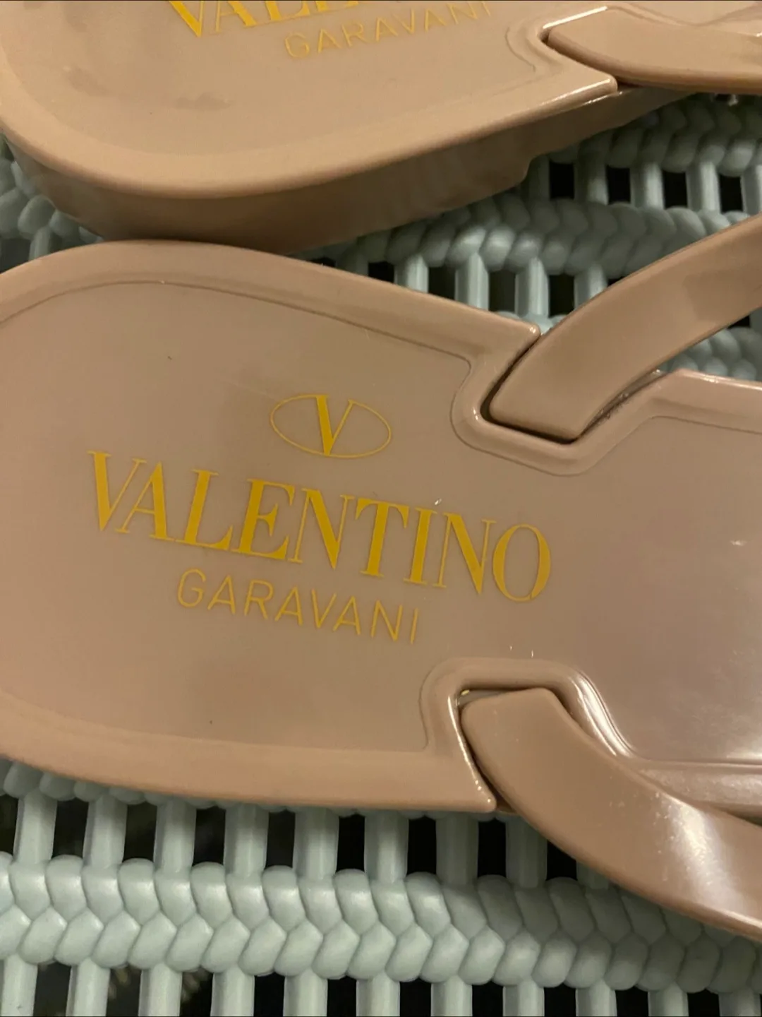 Authentic Valentine Jelly bow thong sandals image indicator(4)